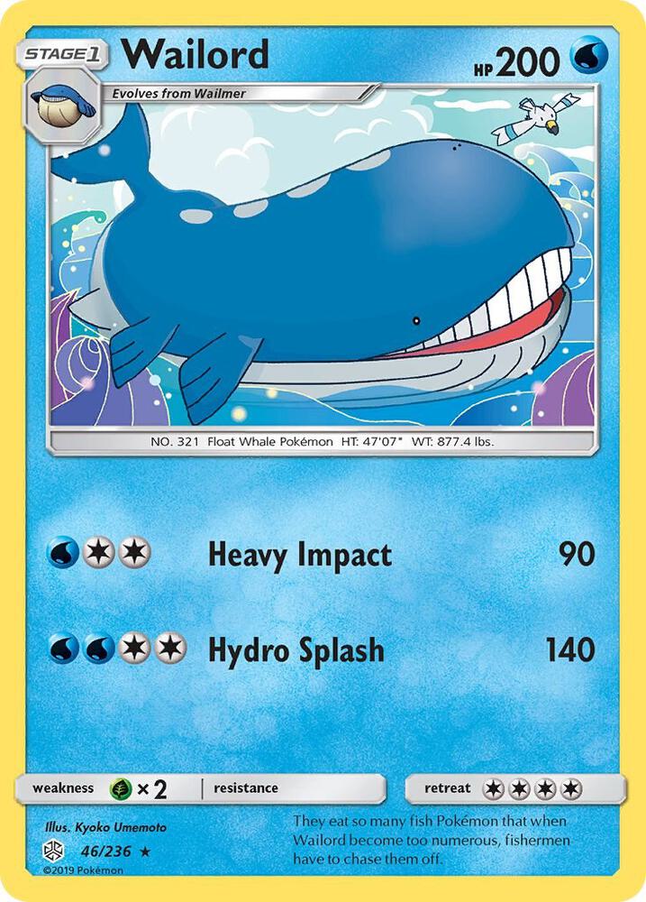 Wailord (SM - Cosmic Eclipse)