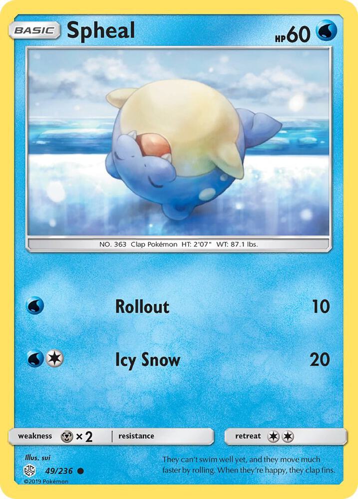 Spheal - 49/236 (SM - Cosmic Eclipse)