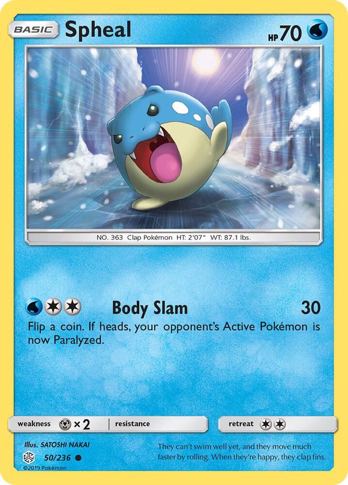 Spheal - 50/236 (SM - Cosmic Eclipse)