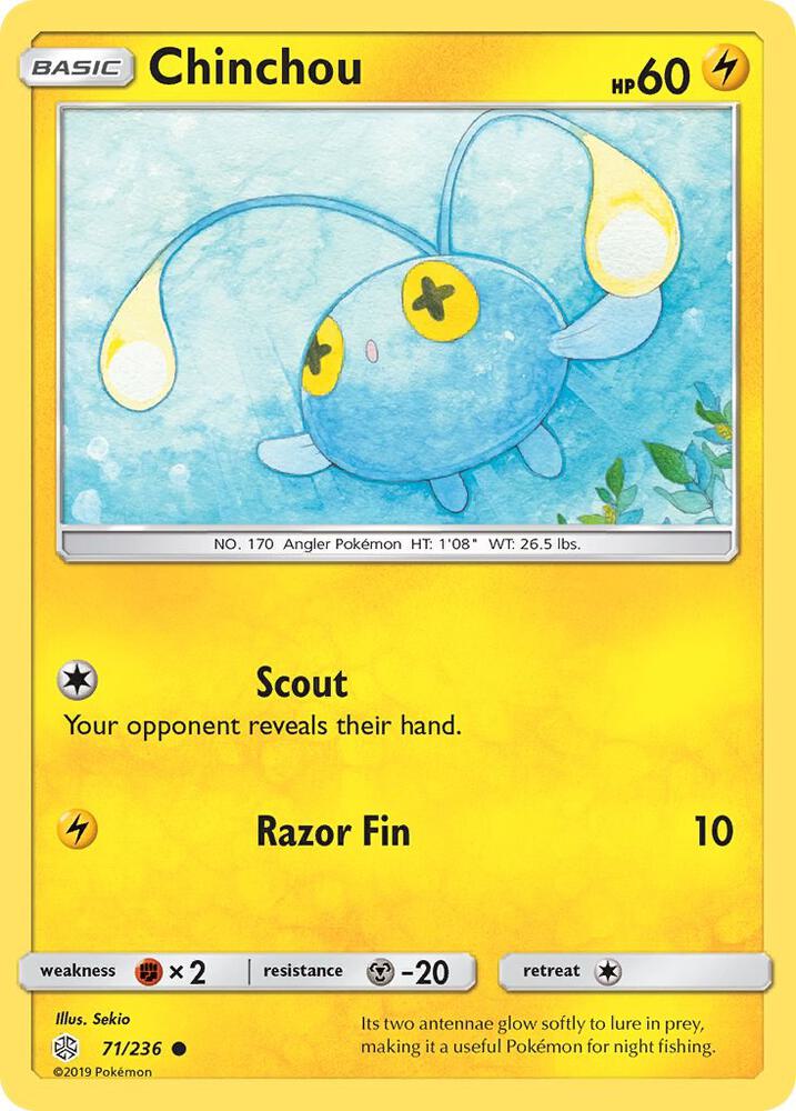 Chinchou (SM - Cosmic Eclipse)