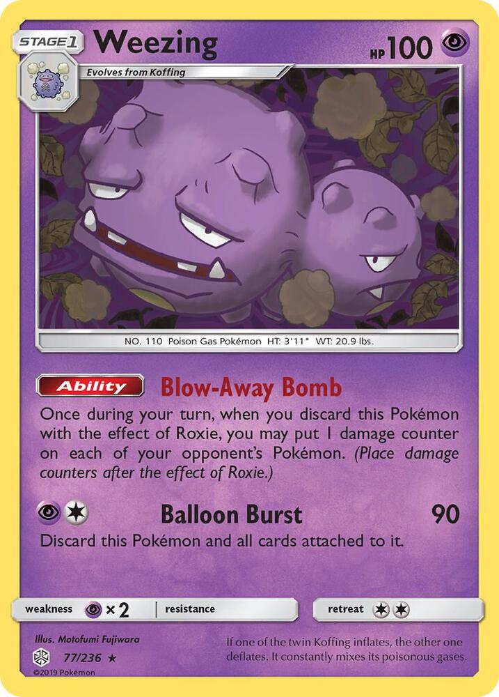 Weezing (SM - Cosmic Eclipse)
