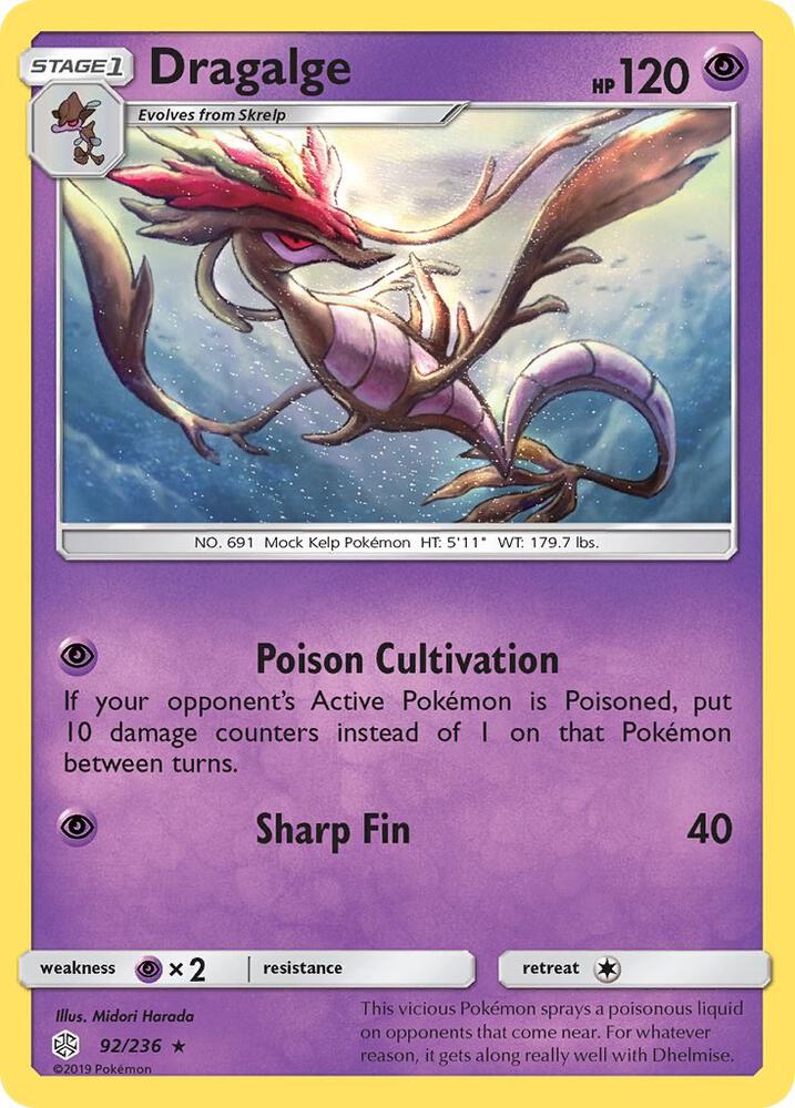 Dragalge (SM - Cosmic Eclipse)