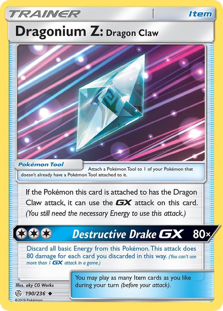 Dragonium Z: Dragon Claw (SM - Cosmic Eclipse)