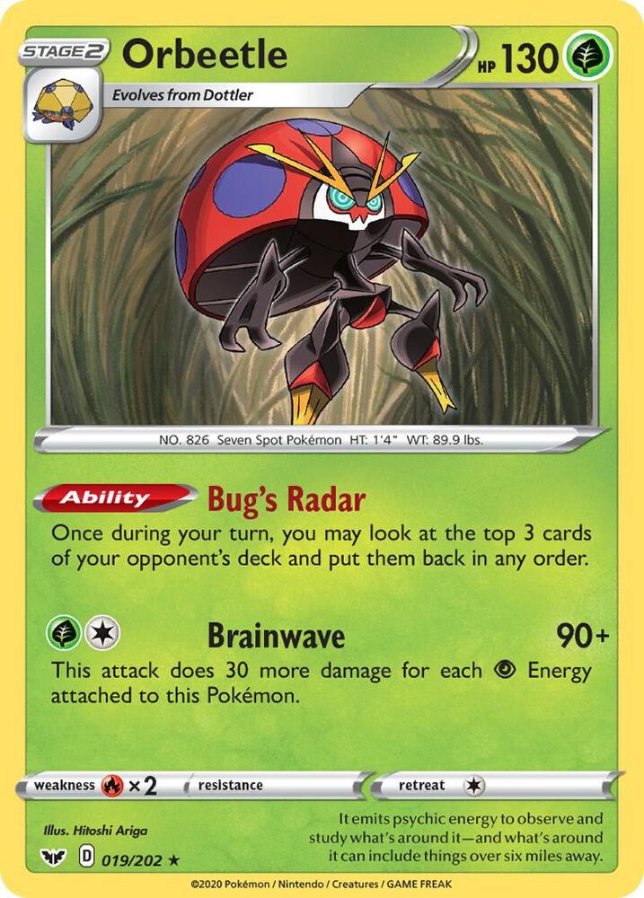 Orbeetle (SWSH01: Sword & Shield Base Set)