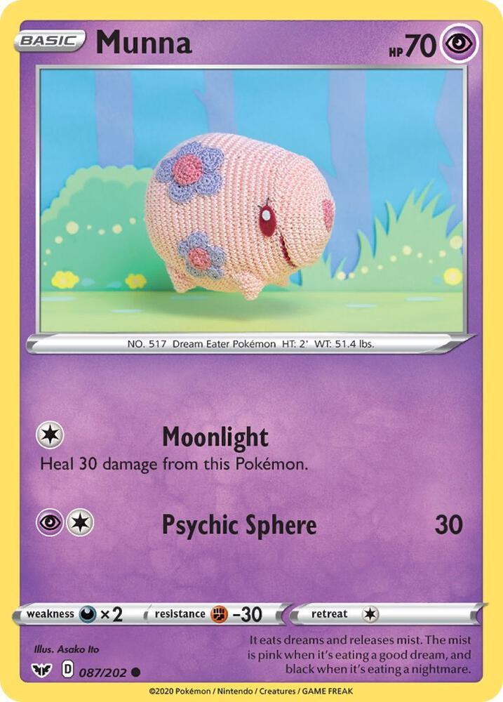 Munna (SWSH01: Sword & Shield Base Set)