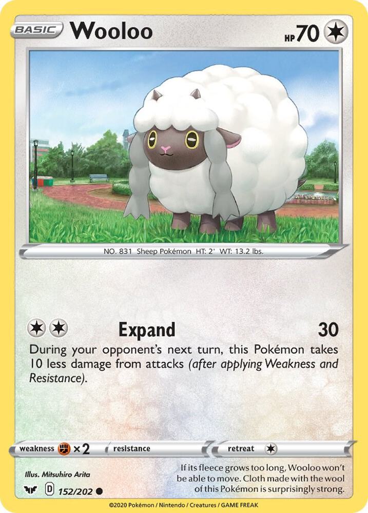 Wooloo (152) (SWSH01: Sword & Shield Base Set)