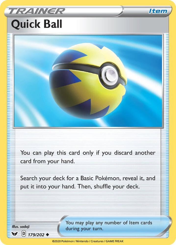 Quick Ball (SWSH01: Sword & Shield Base Set)