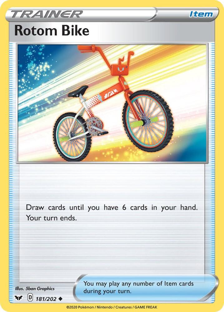 Rotom Bike (SWSH01: Sword & Shield Base Set)