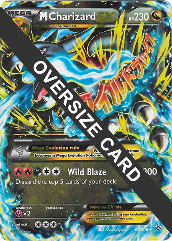 M Charizard EX - 69/106 (Form X) (Jumbo Cards)