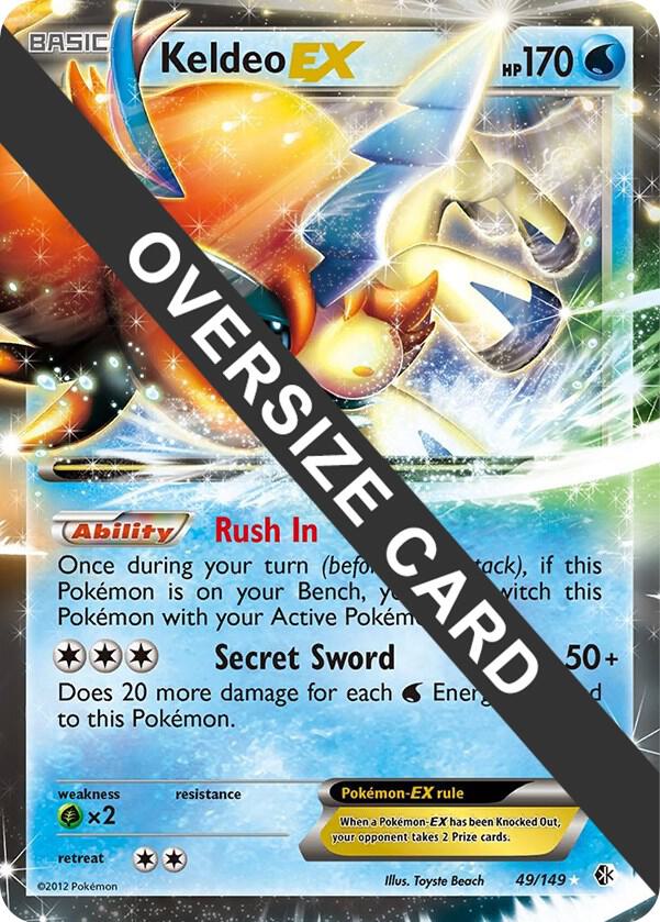 Keldeo EX - 49/99 (Jumbo Cards)