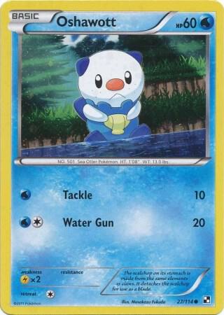 Oshawott - 27/114 (Cosmos Holo) (Alternate Art Promos)