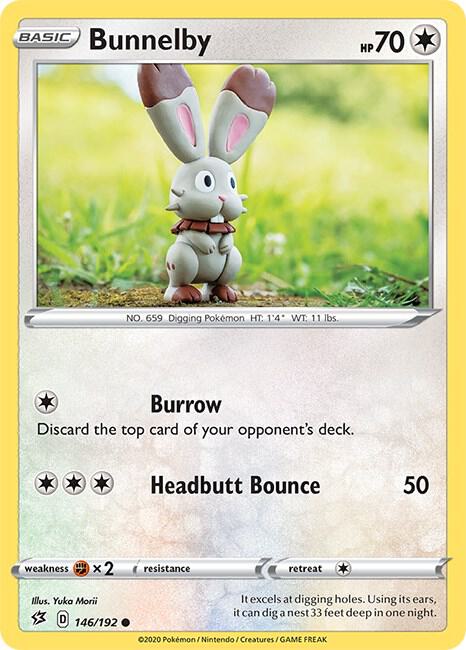 Bunnelby (SWSH02: Rebel Clash)