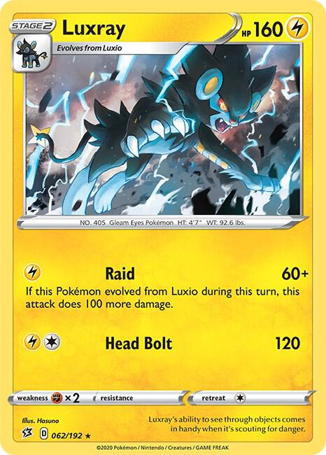 Luxray - 62/192 (Deck Exclusives)