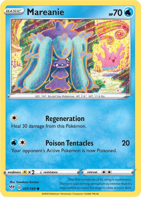 Mareanie (SWSH03: Darkness Ablaze)