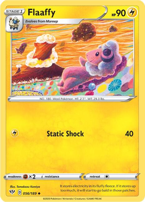Flaaffy (SWSH03: Darkness Ablaze)