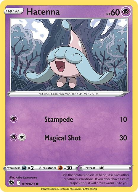 Hatenna (Champion's Path)