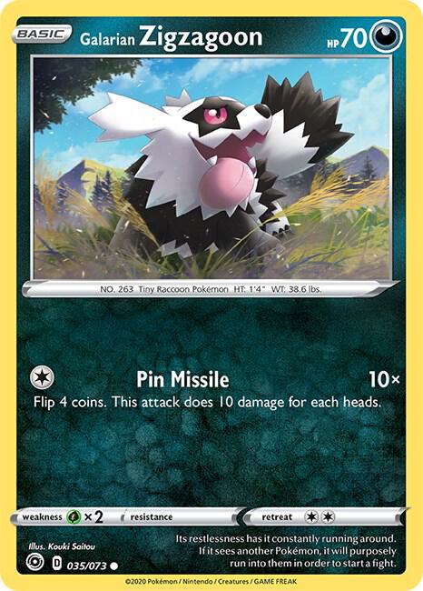 Galarian Zigzagoon (Champion's Path)