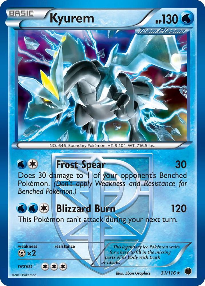 Kyurem - 31/116 (Deck Exclusives)