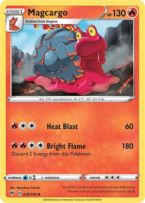 Magcargo (SWSH04: Vivid Voltage)