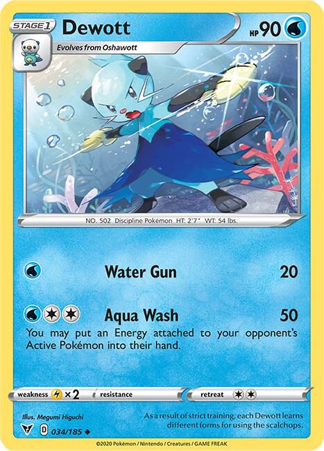 Dewott (SWSH04: Vivid Voltage)