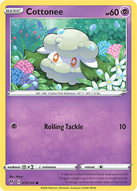 Cottonee (SWSH04: Vivid Voltage)