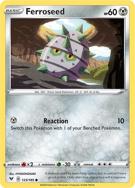Ferroseed (SWSH04: Vivid Voltage)