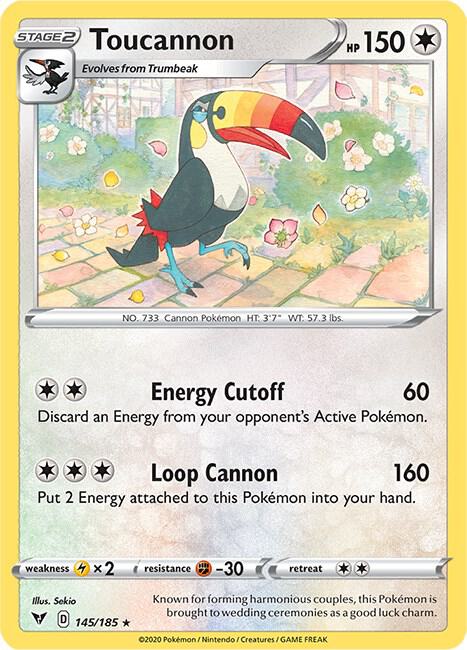 Toucannon (SWSH04: Vivid Voltage)