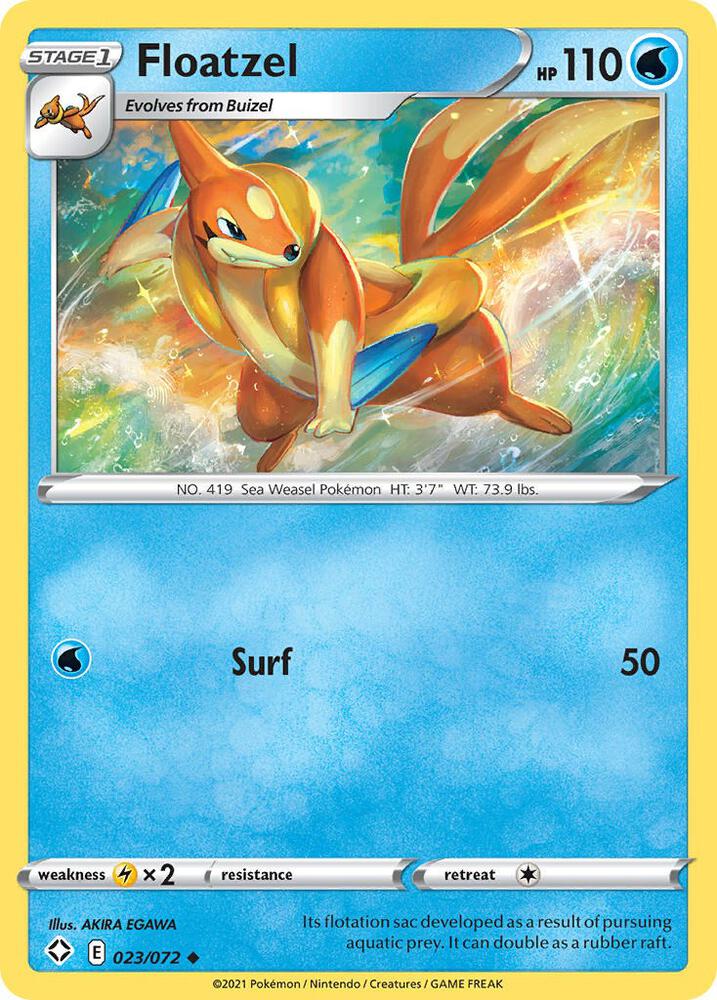 Floatzel (Shining Fates)
