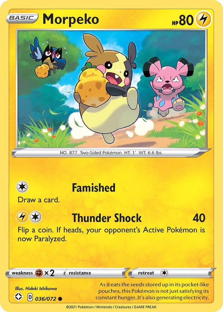 Morpeko (036) (Shining Fates)