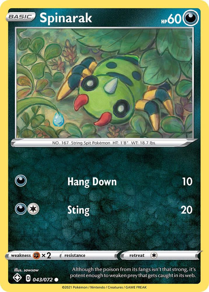 Spinarak (Shining Fates)