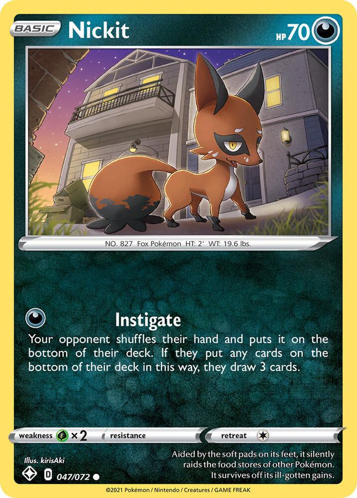 Nickit (Shining Fates)