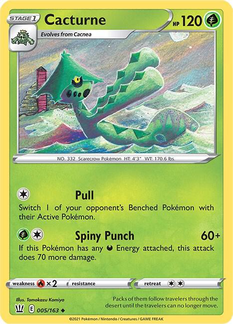 Cacturne (SWSH05: Battle Styles)
