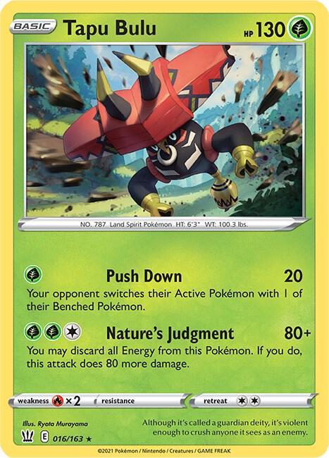 Tapu Bulu - 016/163 (Deck Exclusives)
