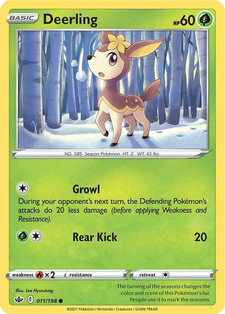 Deerling (SWSH06: Chilling Reign)