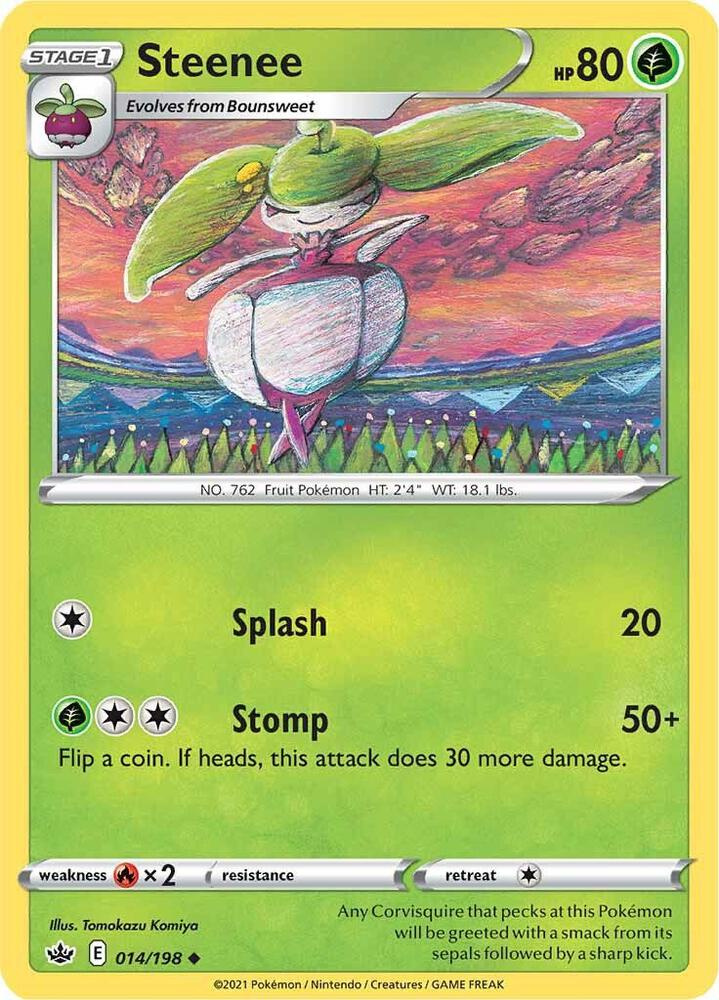 Steenee (SWSH06: Chilling Reign)