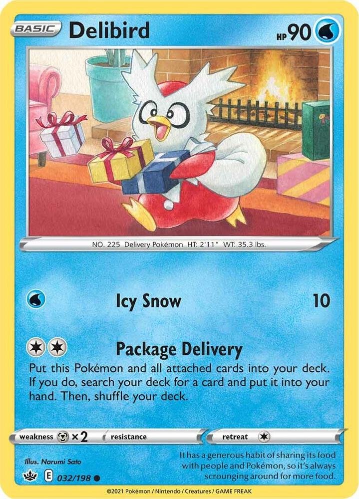 Delibird (SWSH06: Chilling Reign)