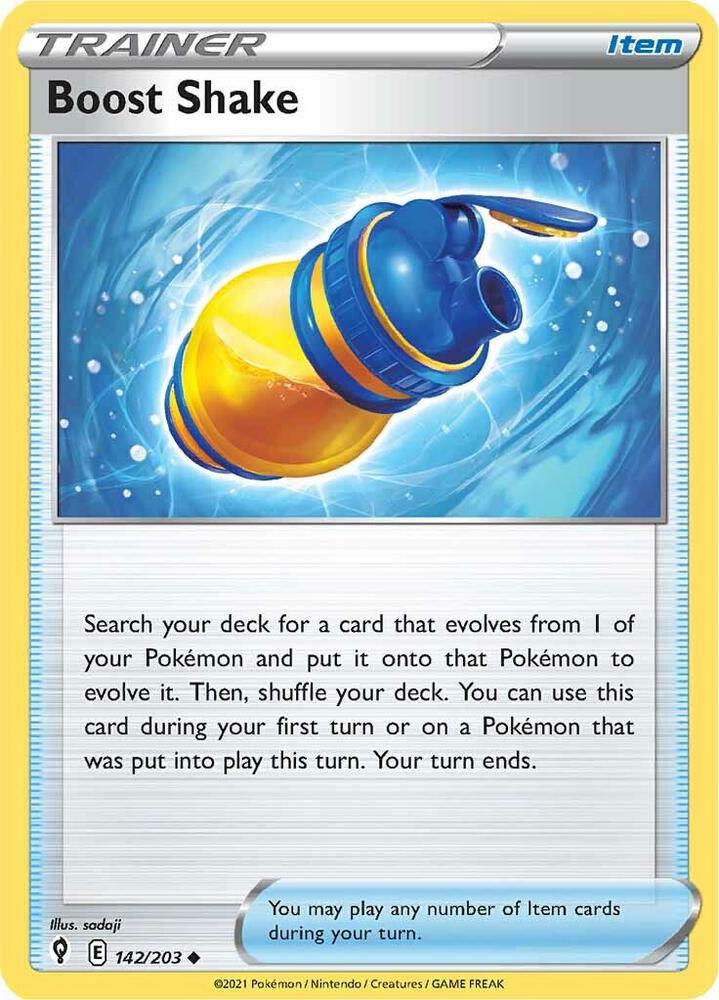 Boost Shake (SWSH07: Evolving Skies)