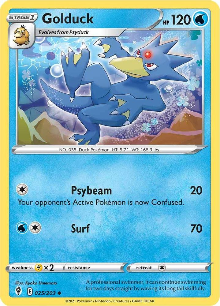 Golduck (SWSH07: Evolving Skies)