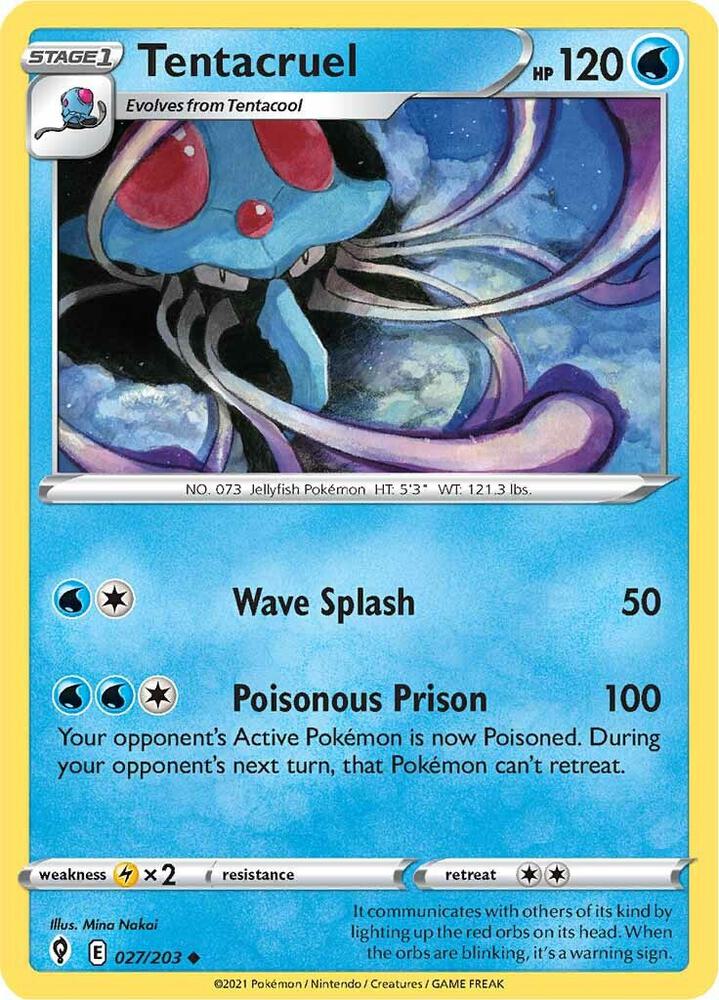 Tentacruel (SWSH07: Evolving Skies)