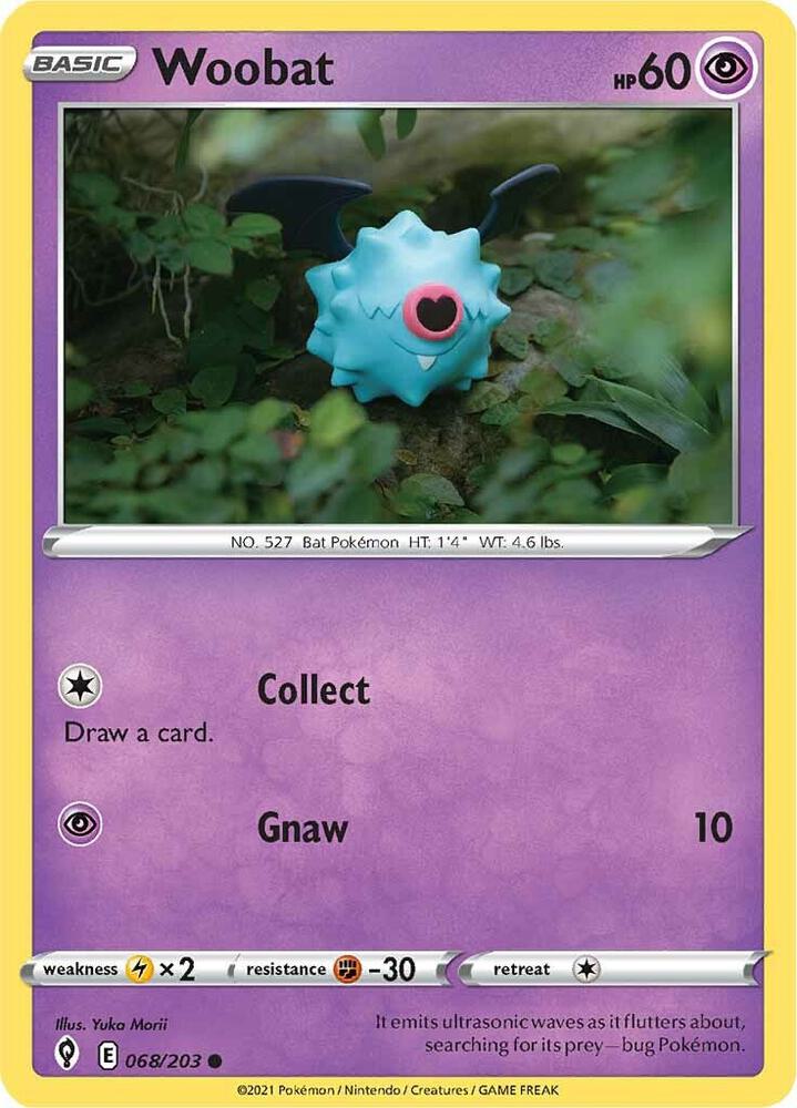 Woobat (SWSH07: Evolving Skies)