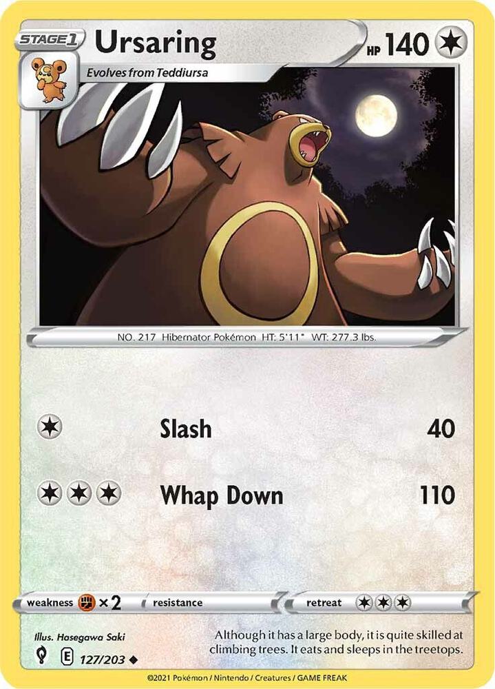 Ursaring (SWSH07: Evolving Skies)