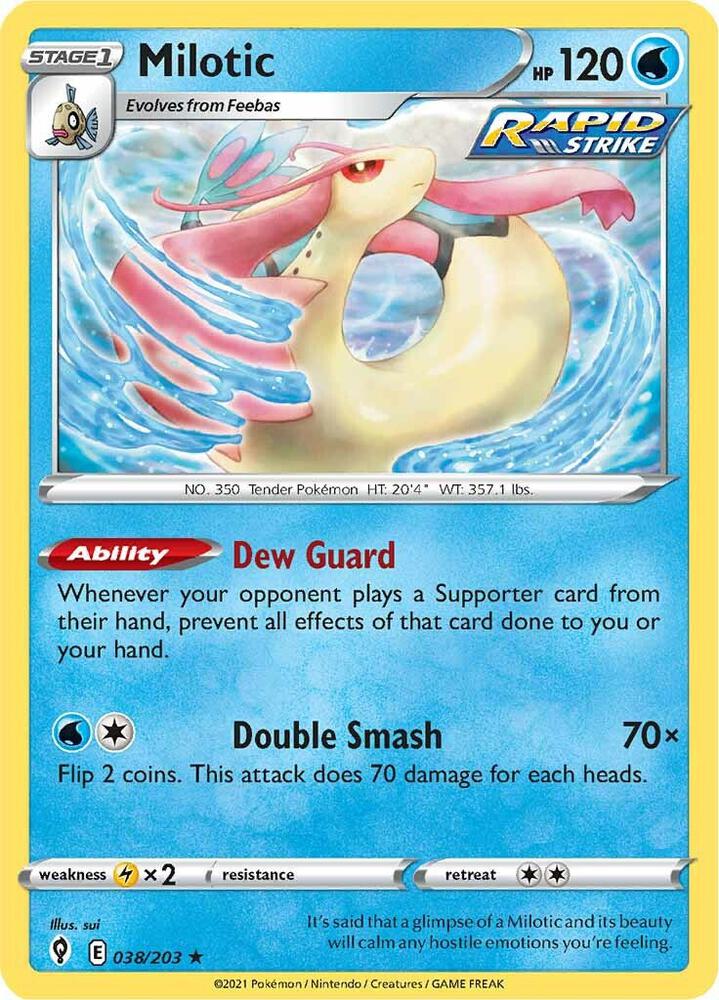 Milotic (SWSH07: Evolving Skies)