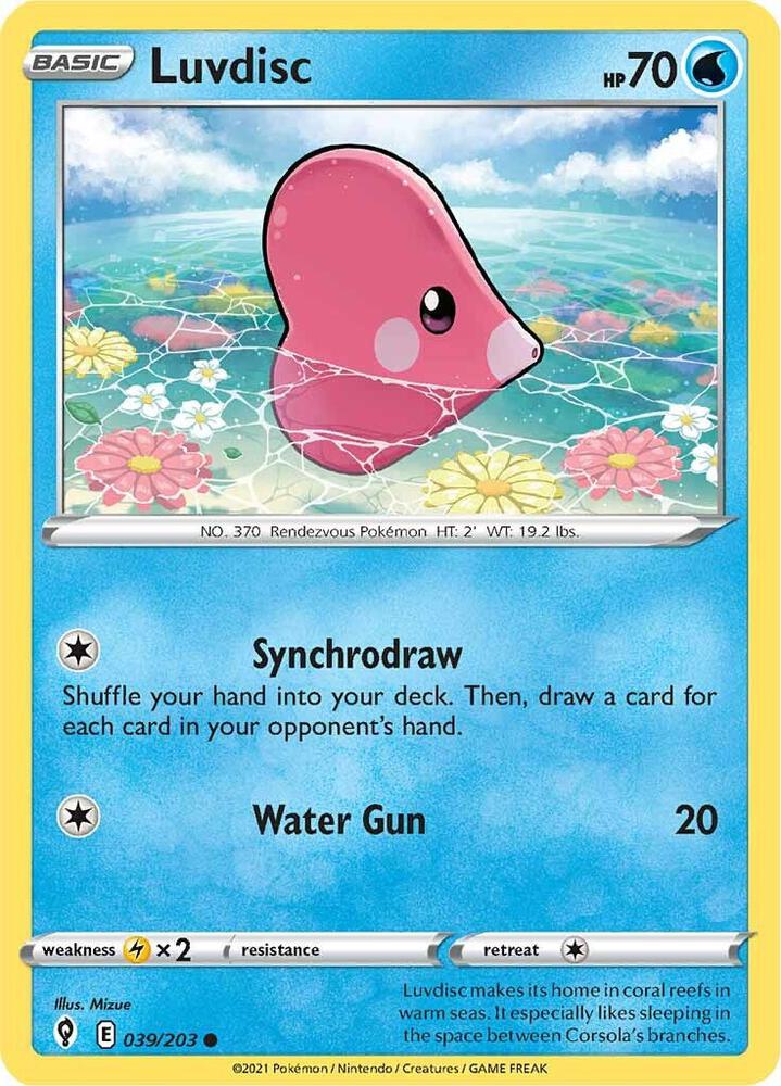 Luvdisc (SWSH07: Evolving Skies)