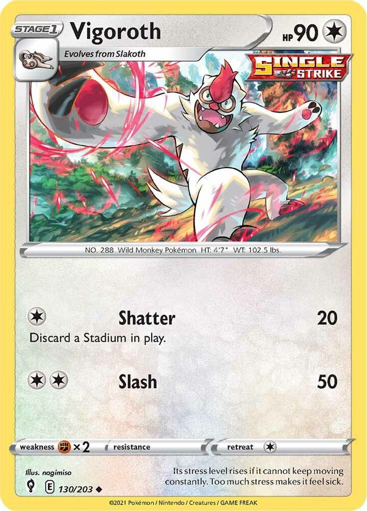 Vigoroth (SWSH07: Evolving Skies)