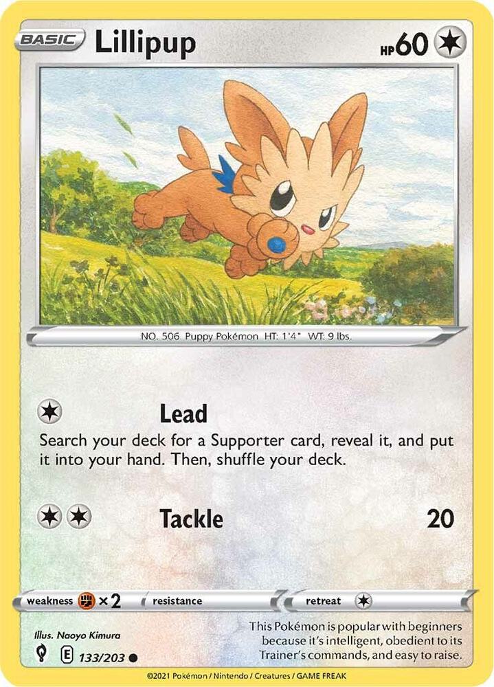 Lillipup (SWSH07: Evolving Skies)