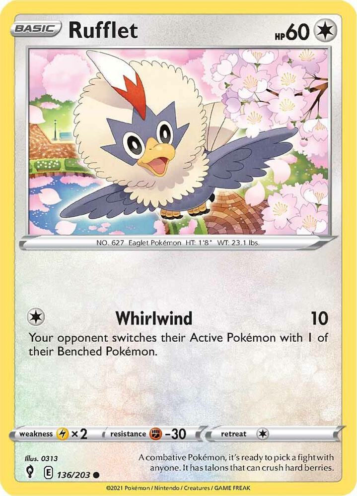 Rufflet (SWSH07: Evolving Skies)