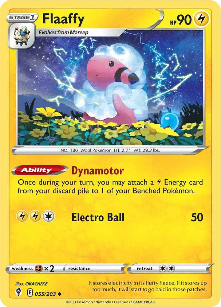 Flaaffy (SWSH07: Evolving Skies)