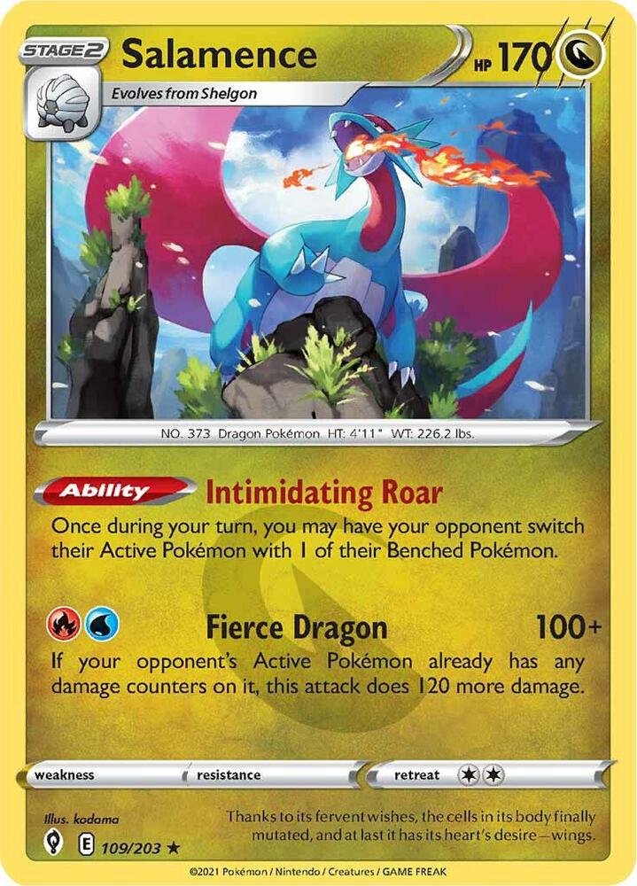 Salamence (SWSH07: Evolving Skies)