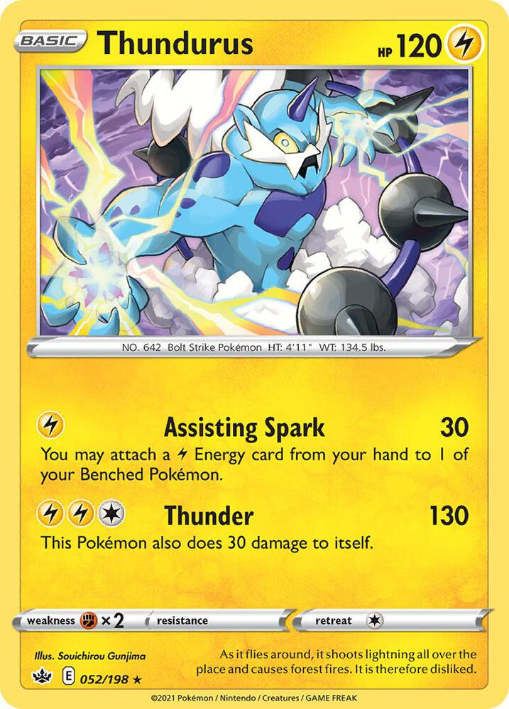 Thundurus - 52/198 (Deck Exclusives)