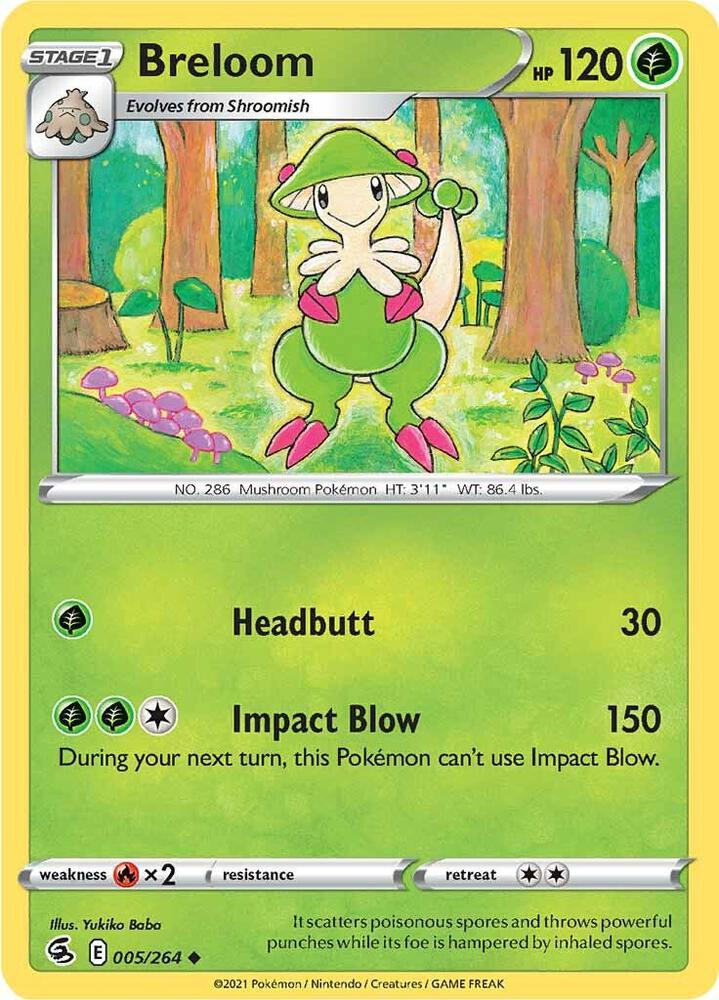 Breloom (SWSH08: Fusion Strike)